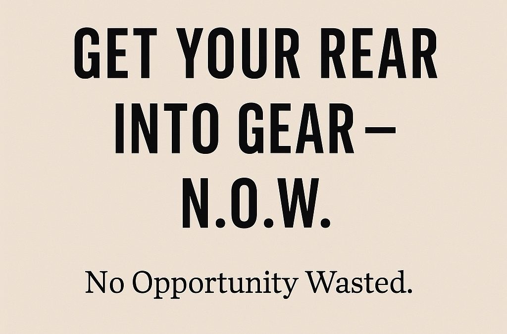 Get Your Rear Into Gear Tip 1